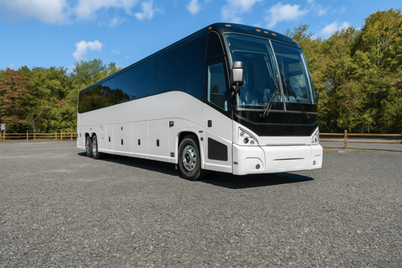 Charter Bus Rental Vineland 56 Passenger Charter Bus